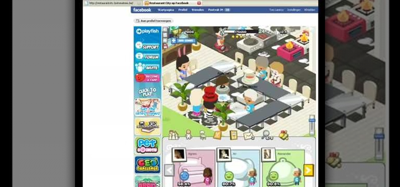 How To Hack Money In Restaurant City 12 09 09 Web Games