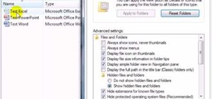 Hide/unhide files and folders & view/edit extensions