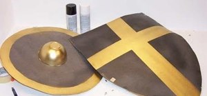 Make a cardboard shield
