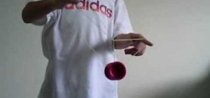 Perform the wrist mount to green triangle yo-yo trick