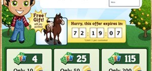 FarmVille Free Animal with Facebook Credits Farm Cash Purchase