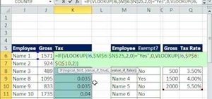 Use VLOOKUP queries inside of an MS Excel IF function