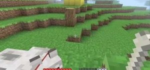 Use bones to tame wolves to keep as pets in Minecraft