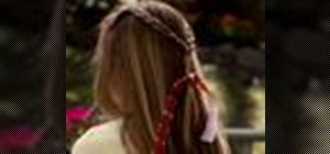 Style your hair in pigtail braids