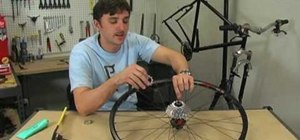 Install a cog cluster/casette on a wheel