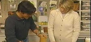 Make candles and candle molds with Martha Stewart
