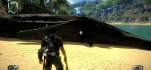 Get the beached whale easter egg in Just Cause 2