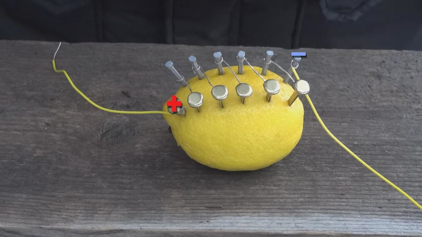 How to Start a Fire with a Lemon