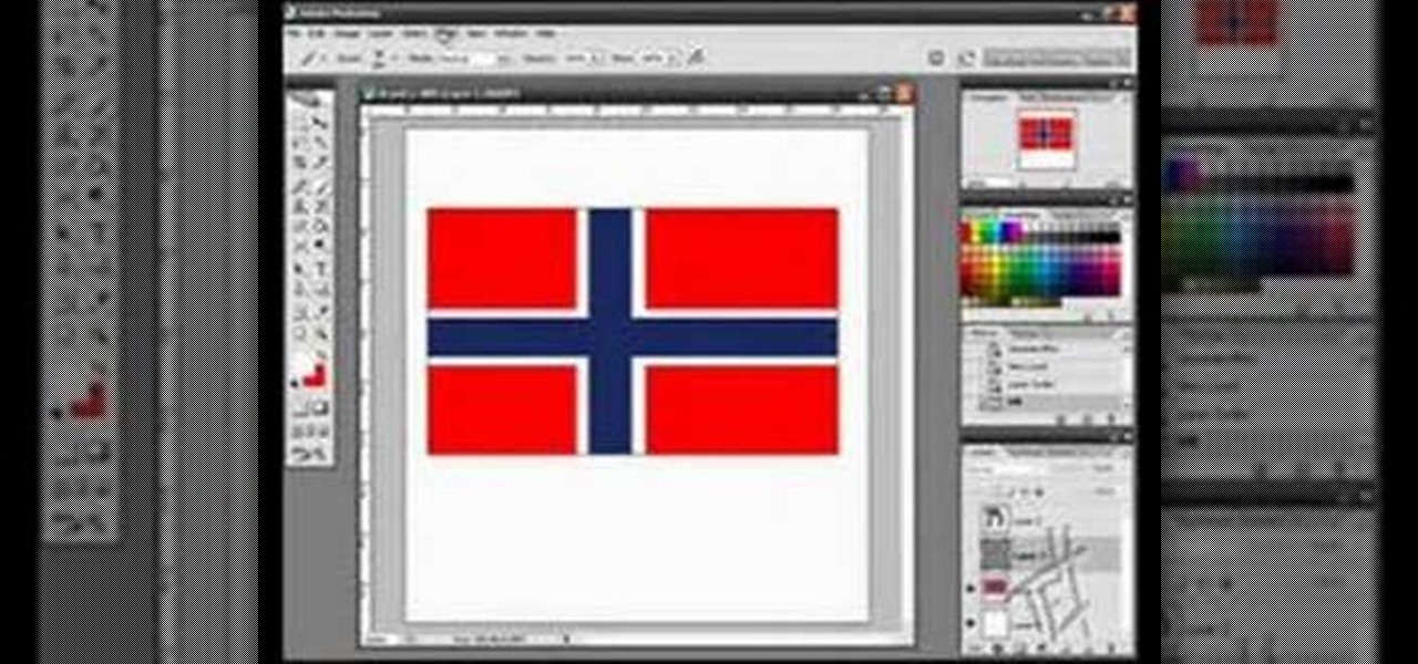How to Create a wavy flag in Photoshop « Photoshop :: WonderHowTo