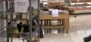 Prank people at the grocery store