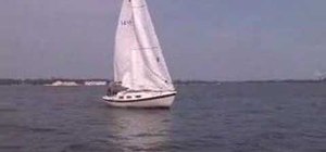 Stop a boat in mid sail