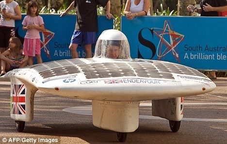 Solar Race Car Reaches 93MPH