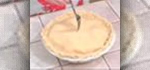 Make a basic apple pie
