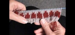 Knit the Fair Isle house stitch