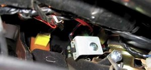 Turn off the check engine light on a 1991 Suzuki Sidekick with a hidden switch