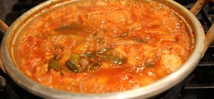 Make Korean kimchi stew
