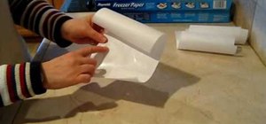 Make an icing tube from freezer paper