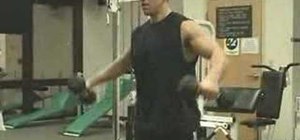 Workout your shoulders for bigger delts
