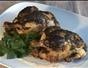 Marinate and roast poussin