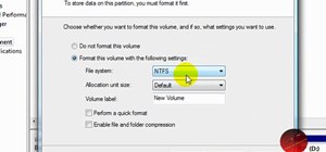 Create and join partitions in Windows 7, Vista or XP