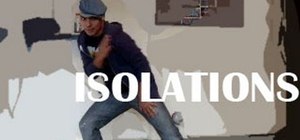 Complete different magnitudes of isolations in breakdancing