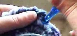 Crochet a reverse single crochet edging