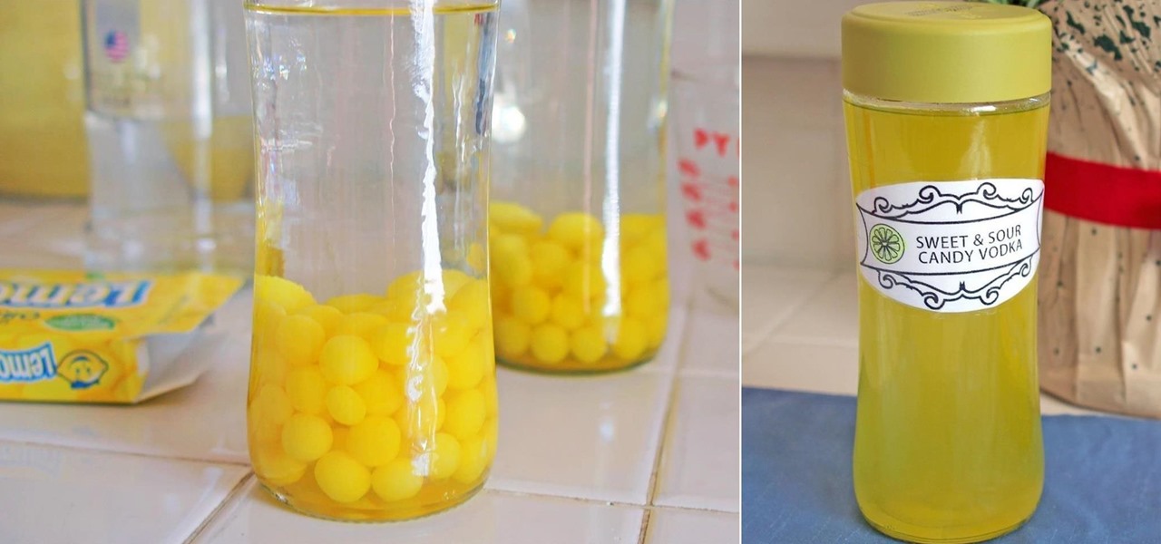 Make Sweet & Sour Lemonhead-Infused Vodka in One Day