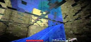 Build an underwater room in Minecraft