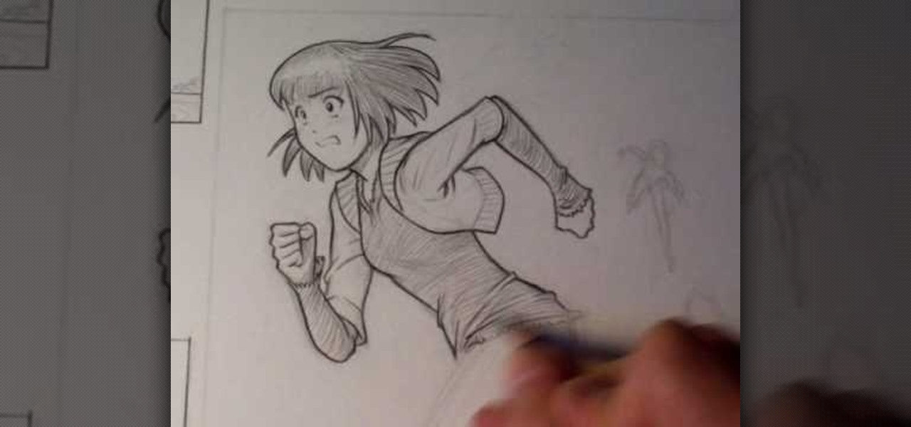 How To Draw An Anime Manga Figure In Motion Drawing Illustration Wonderhowto You've probably figured out by now that drawing people running is not pose reference. anime manga figure in motion drawing