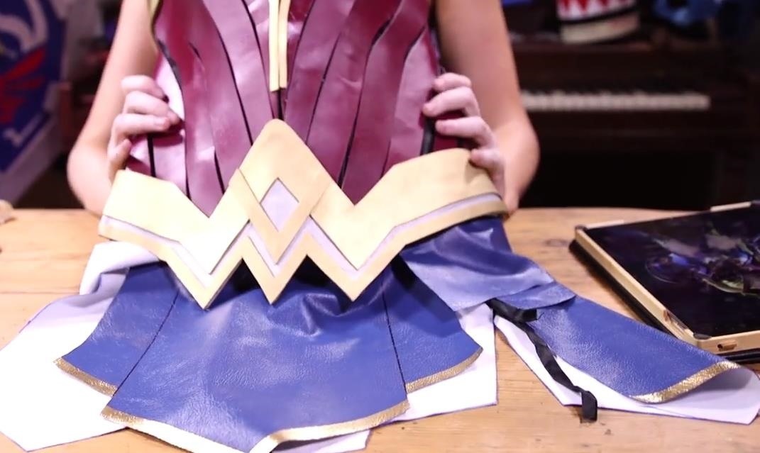 How to Build Wonder Woman's Armor for Halloween