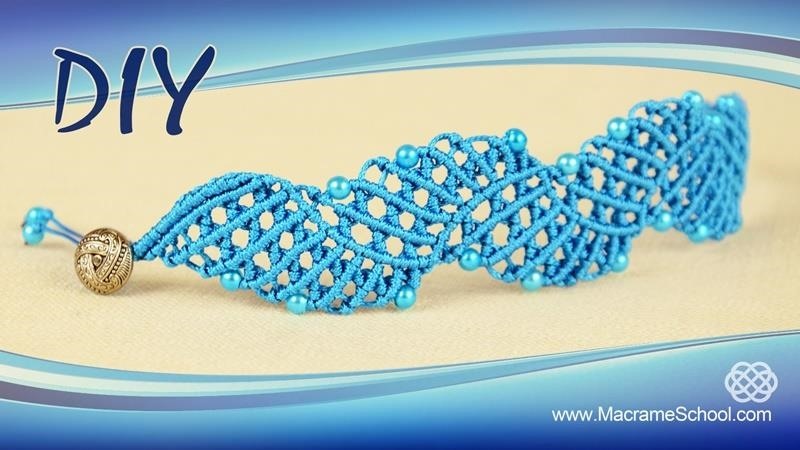 The Blue Lagoon - Bracelet Tutorial