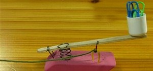 Make a Catapult Trap with Office Supplies