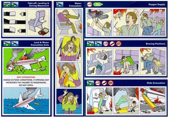 WTFoto of the Day: What If Airline Safety Cards Were More Accurate?