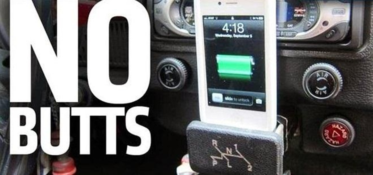 Don't Smoke? Turn Your Car's Ashtray into a DIY Smartphone Dock