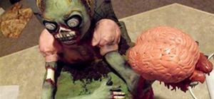 Eeek- Zombie Girl With Brain Cake