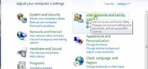 Create a new standard user & admin in Windows 7