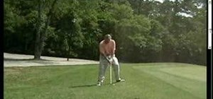 Hit an uneven lie with a proper swing