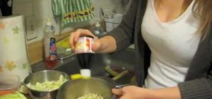 Make Chinese egg rolls