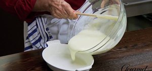 Make lemon pudding cake