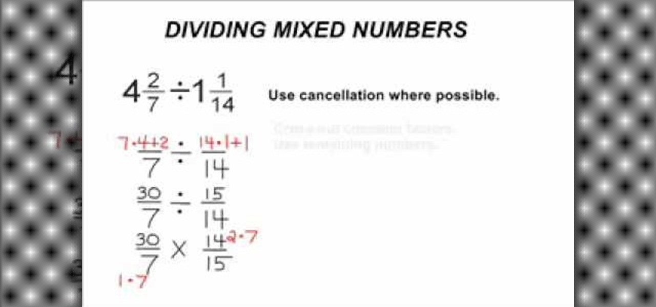 Mixed Number Division Worksheet Pdf