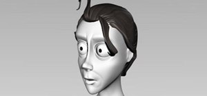 Sculpt claymation-style 3D hair using the Blender software