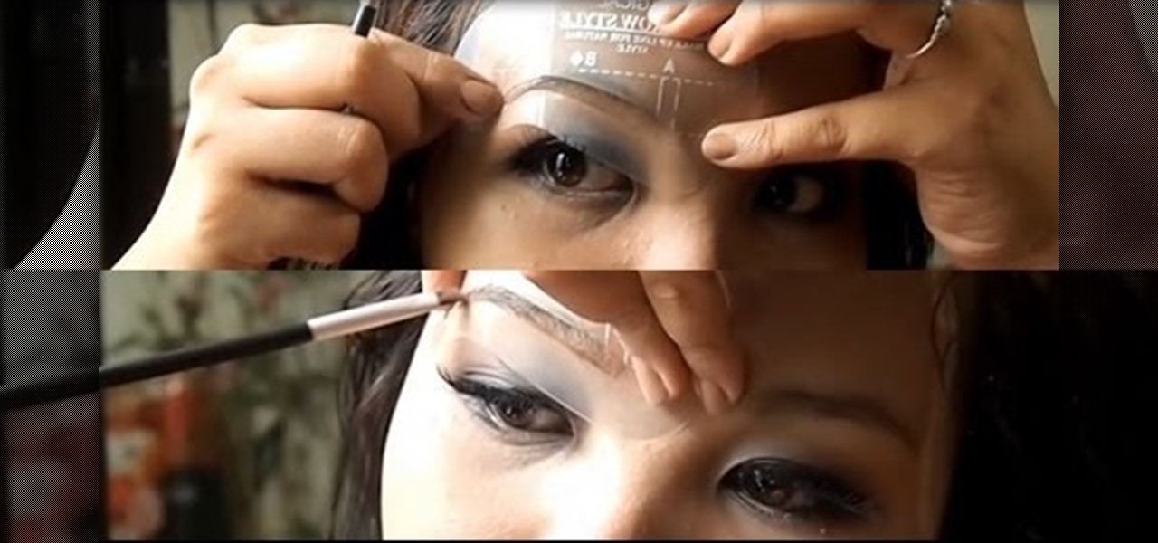 Use Eyebrow Stencils