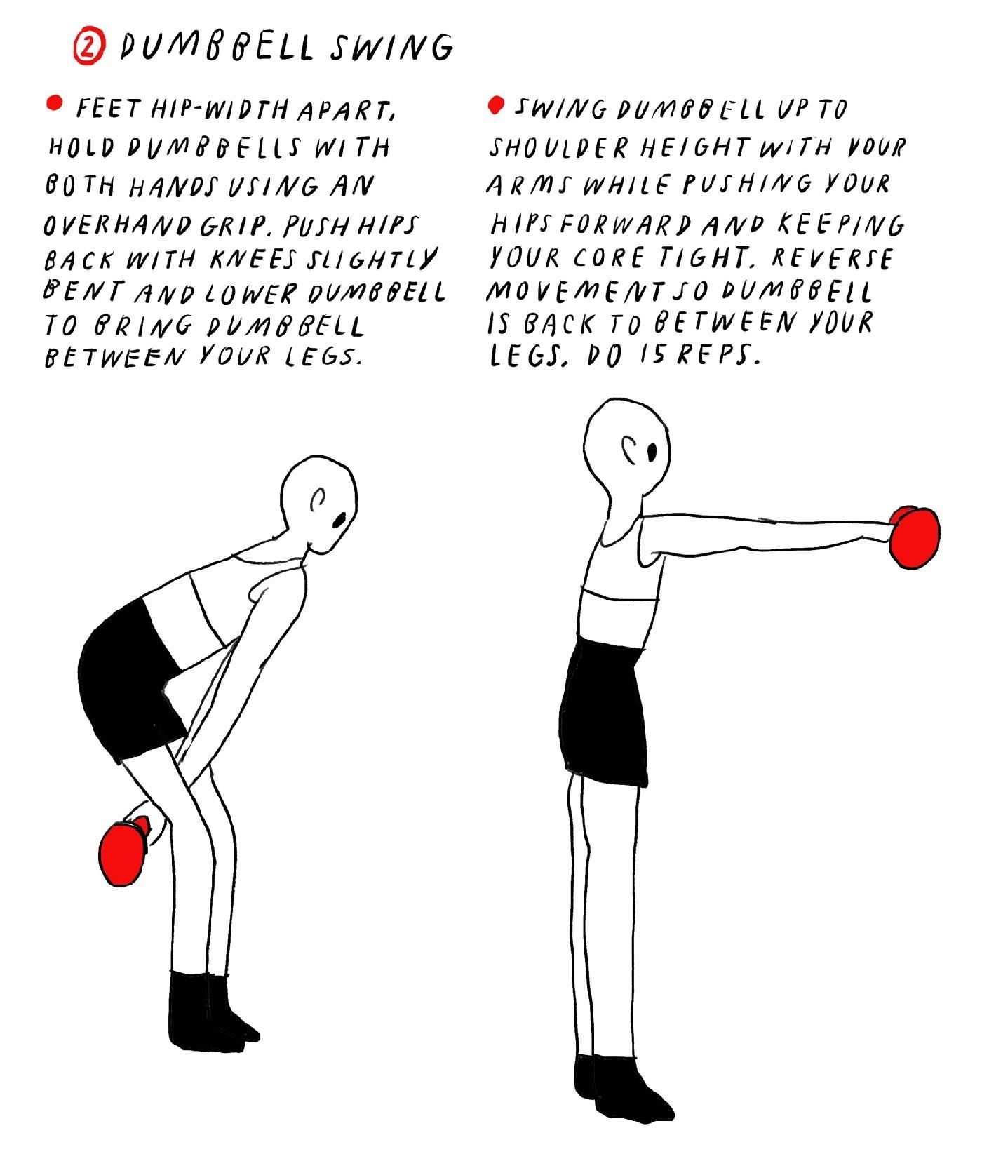 4 Exercises You Can Do at Home Using Only One Dumbbell