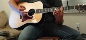 Play "Small Town USA" by Justin Moore on guitar