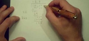 Calculate square roots on paper the easy way