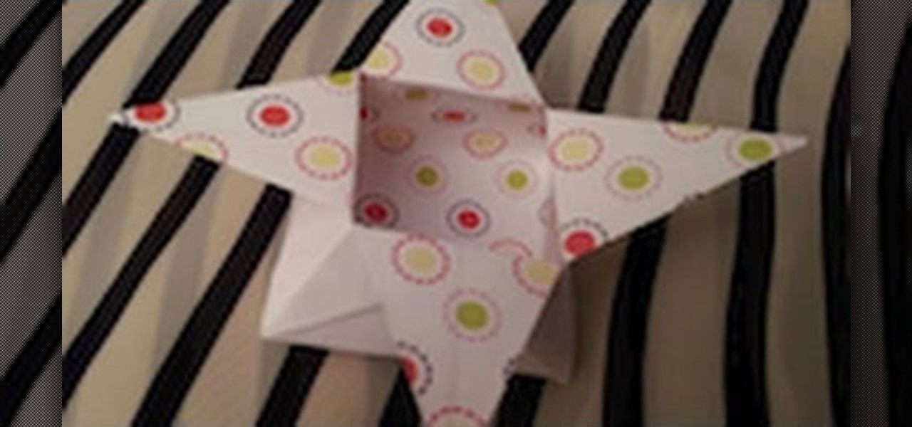 Make an Origami Star Box