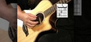 Learn notes strum on the acoustic guitar