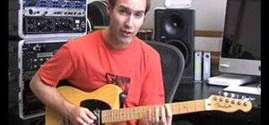 Play the blues scale on the guitar