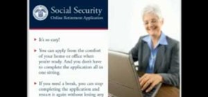 Apply online for Social Security retirement benefits