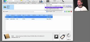 Convert an ebook file to ePub format in Mac OS X